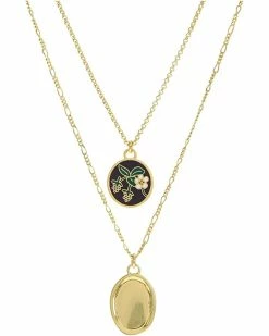 Madewell Necklaces Two-Piece Enamel Countryside Necklace Set