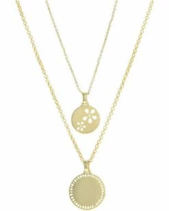 Madewell Necklaces Two-Piece Eyelet Lace Necklace Set