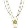 Madewell Necklaces Stone Collection Three-Piece Multi-Stone Necklace Set