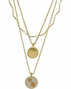 Madewell Necklaces Enamel Clem Layer Necklace