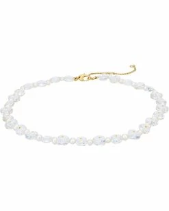 Madewell Necklaces Daisy-Printed Glass Beaded Choker Necklace