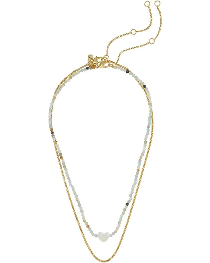 Madewell Necklaces Mother of Pearl Heart Necklace Set 2 Madewell Necklaces Mother of Pearl Heart Necklace Set - Image 2