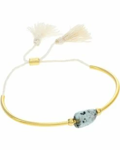 Madewell Earrings Stone Collection Jasper Cuff Bracelet