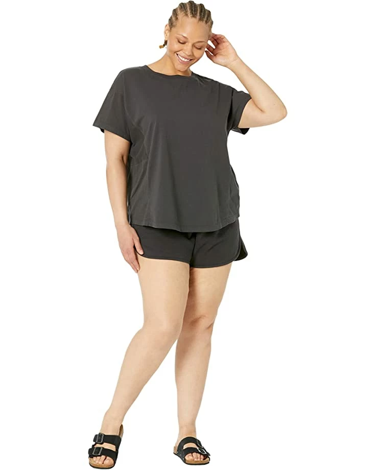 Madewell Plus MWL Curved-Hem Sweatshorts 4 Madewell Plus MWL Curved-Hem Sweatshorts - Image 4