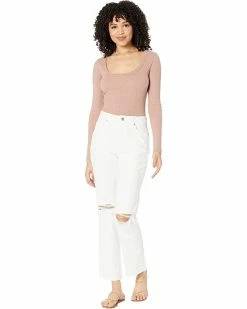 Madewell Shirts & Tops Pointelle Square-Scoop Tee -Madewell Shop 611HKu5VhaL. AC SR736920