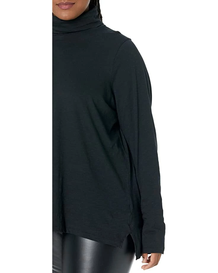 Madewell Shirts & Tops Plus Whisper Cotton Turtleneck in Herrick Stripe 3 Madewell Shirts & Tops Plus Whisper Cotton Turtleneck in Herrick Stripe - Image 3