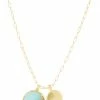 Madewell Necklaces Stone Collection Rose Quartz Pendant Necklace