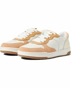 Madewell Sneakers & Athletic Shoes Court Low-Top Sneakers in Peach Colorblock