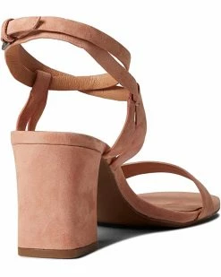 Madewell Heels The Loli Ankle-strap Sandal in Suede -Madewell Shop 619DiR G1 L. AC SR736920