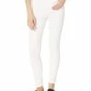 Madewell 10" High-Rise Skinny Jeans in Pure White