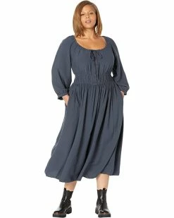 Madewell Dresses Plus Twill Sophia Midi Dress