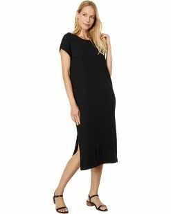 Madewell Dresses Ribbed Shoulder Tee Dress