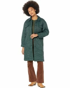 Madewell Coats & Outerwear Airpuff Long Shirt-Jacket -Madewell Shop 61NUci9OnHL. AC SR736920