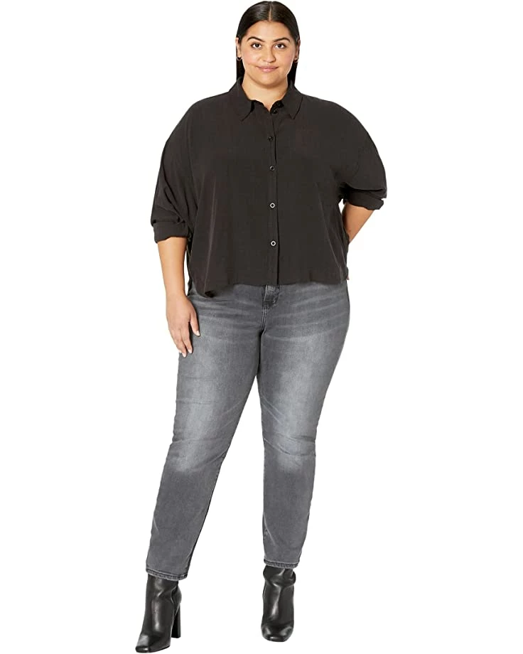 Madewell Shirts & Tops Plus Lusterweave Hartfield Crop Shirt 4 Madewell Shirts & Tops Plus Lusterweave Hartfield Crop Shirt - Image 4