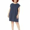Madewell Dresses Plus Organic Cotton Cap-Sleeve Tee Dress