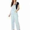 Madewell Pants Denim Oversized Carpenter Overalls in Bretton Wash