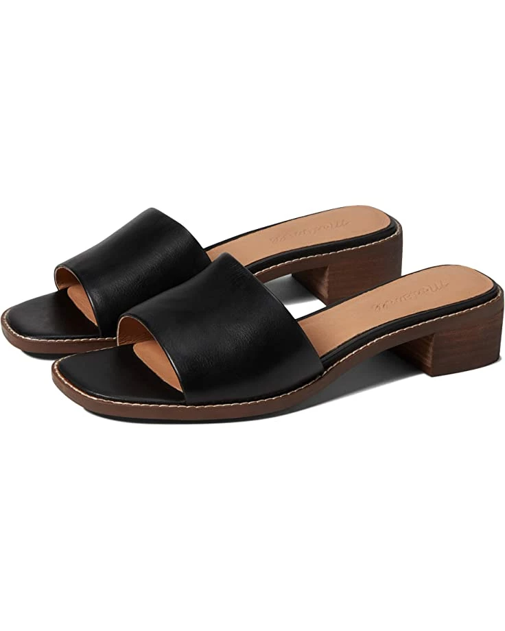 Madewell Heels The Cassady Mule in Leather 1 Madewell Heels The Cassady Mule in Leather