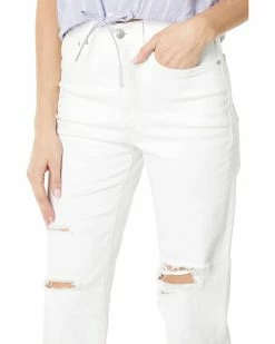 Madewell Jeans The Perfect Vintage Straight Jean in Tile White: Ripped-Knee Edition -Madewell Shop 61o6mcShrrL. AC SR736920