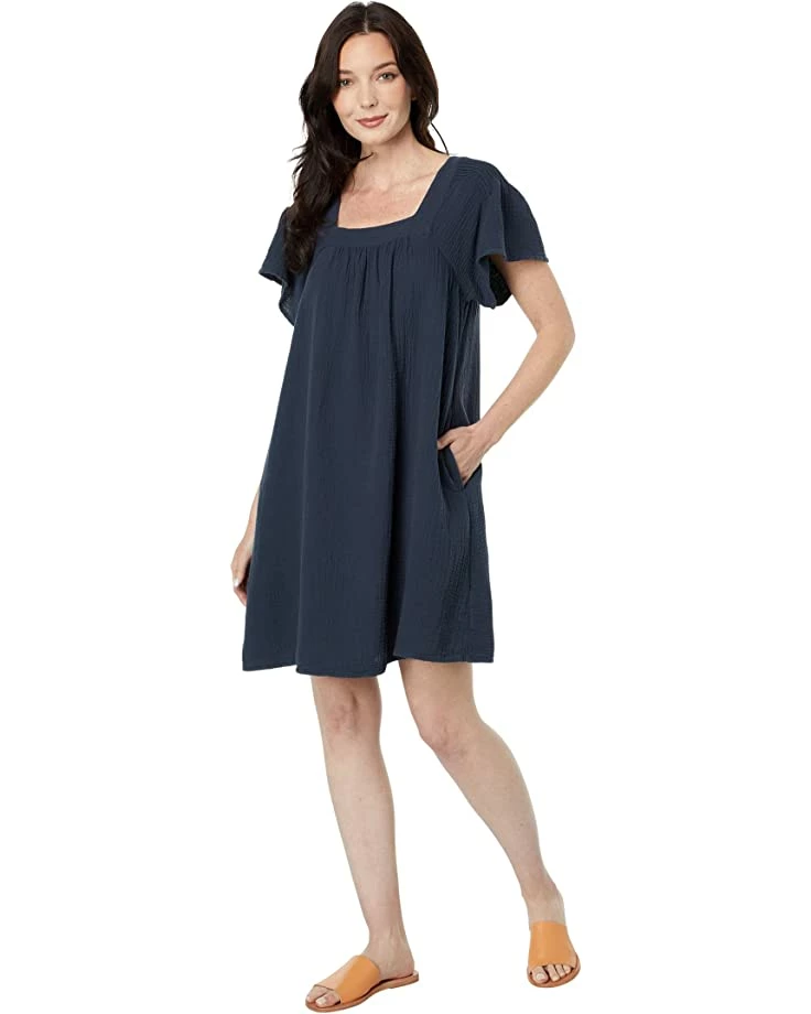 Madewell Dresses Lightspun Butterfly Square-Neck Mini Dress 4 Madewell Dresses Lightspun Butterfly Square-Neck Mini Dress - Image 4