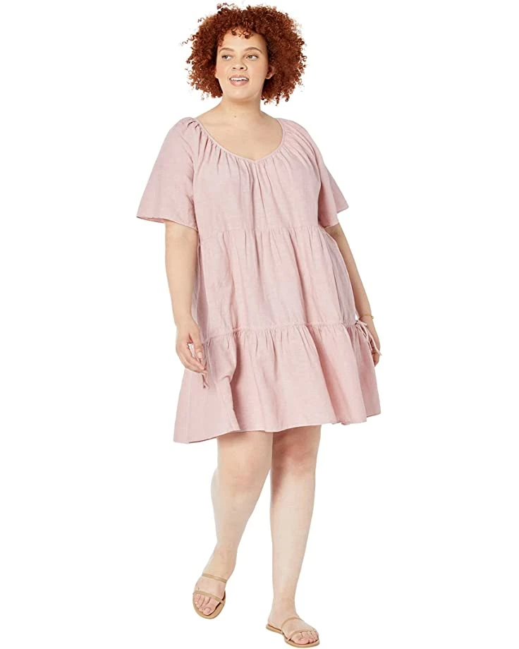 Madewell Dresses Plus Linen-Blend Lorelei Mini Dress 1 Madewell Dresses Plus Linen-Blend Lorelei Mini Dress