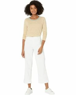 Madewell Shirts & Tops Whisper Cotton Rib-Crewneck Long-Sleeve Ringer Tee in Keene Stripe -Madewell Shop 61wLY6uUwyL. AC SR736920