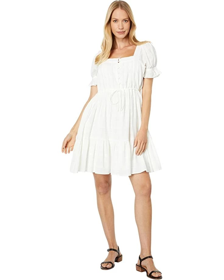 Madewell Dresses Puff-Sleeve Drawstring Mini Dress 4 Madewell Dresses Puff-Sleeve Drawstring Mini Dress - Image 4
