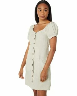 Madewell Shop 11 Madewell Dresses Linen-Cotton Puff-Sleeve Mini Dress