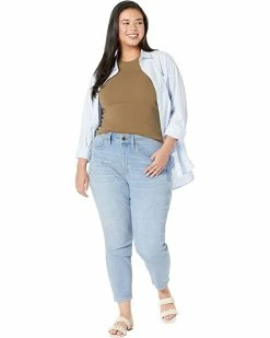 Madewell Plus High-Rise Skinny Crop Jeans in Carlton Wash -Madewell Shop 71 NE sGKvL. AC SR736920