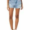 Madewell Relaxed Denim Shorts in Renfield Wash: Destructed Edition
