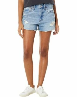 Madewell Relaxed Denim Shorts in Renfield Wash: Destructed Edition