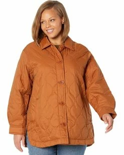 Madewell Coats & Outerwear Plus Airpuff Shirt-Jacket