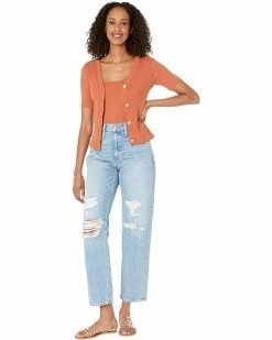 Madewell Sweaters Pointelle Cardigan Twin Set -Madewell Shop 711VYFDYkLL. AC SR736920