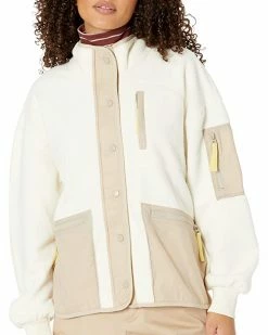 Madewell Coats & Outerwear Drapey Sherpa Buick Snapfront Jacket Color-Block -Madewell Shop 7148iXnoj0L. AC SR736920