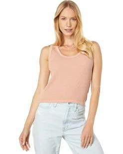 Madewell Shirts & Tops Waffle Knit Scoop Crop Tank