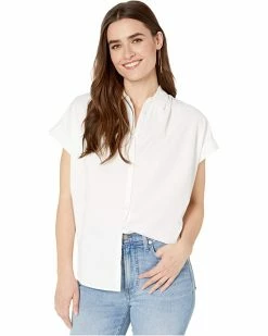 Madewell Shirts & Tops Central Shirt in Pure White