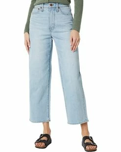 Madewell Jeans The Curvy Perfect Vintage Wide-Leg Jean in Edmunds Wash