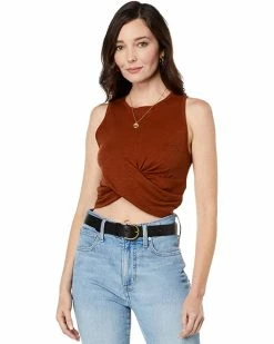Madewell Shirts & Tops MWL Crossover Crop Tank