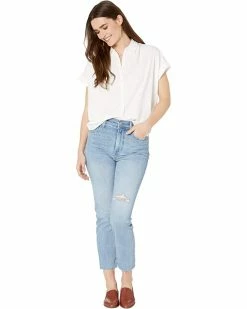 Madewell Shirts & Tops Central Shirt in Pure White -Madewell Shop 71A6ij4BMHL. AC SR736920