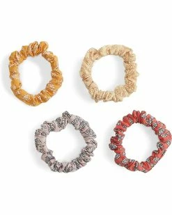 Madewell Hair Accessories Four-Pack Skinny Scrunchie Set