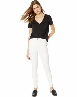 Madewell 10" High-Rise Skinny Jeans in Pure White -Madewell Shop 71Acs8785YL. AC SR736920