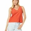 Madewell Shirts & Tops Organic Cotton Peekaboo-Back Crop Tank