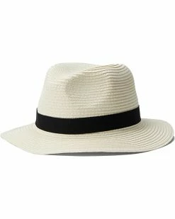 Madewell Hats Packable Straw Fedora Hat