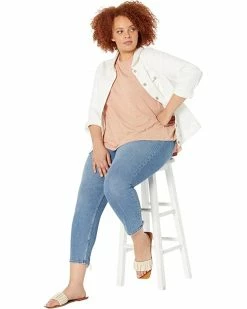 Madewell Shirts & Tops Plus Whisper Cotton Rib Crew Neck Tee -Madewell Shop 71FTsmhlCFL. AC SR736920