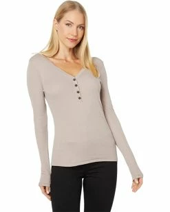 Madewell Shirts & Tops Drapey-Rib Henley Tee -Madewell Shop 71HF1Hmsr0L. AC SR736920