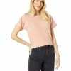 Madewell Shirts & Tops Whisper Cotton Rib Crew Neck Tee