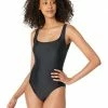 Swimwear Madewell Second Wave Square-Neck Tank One-Piece Swimsuit