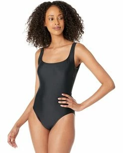Swimwear Madewell Second Wave Square-Neck Tank One-Piece Swimsuit