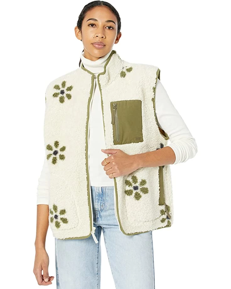 Madewell Coats & Outerwear Mesh Bonded Sherpa Chrysler Vest 1 Madewell Coats & Outerwear Mesh Bonded Sherpa Chrysler Vest