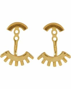 Madewell Front-Back Succulent Earrings