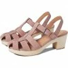 Madewell Heels The Fisherman Sandal Clog in Nubuck Leather